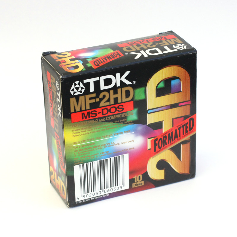 Дискеты TDK MF-2HD
