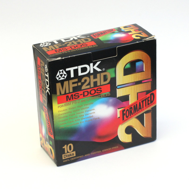 Дискеты TDK MF-2HD